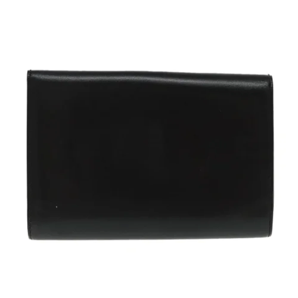 Hermès Vintage Pre-owned Leather clutches Black Dames