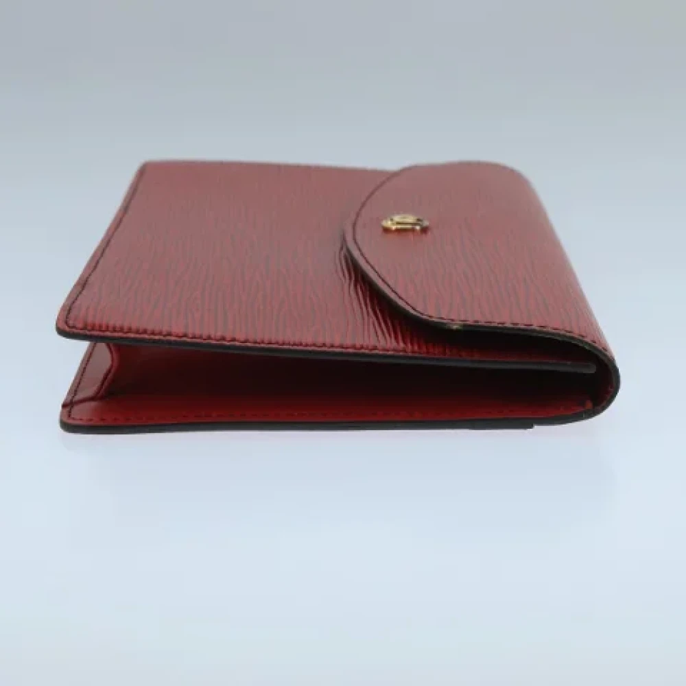 Louis Vuitton Vintage Pre-owned Leather clutches Red Dames