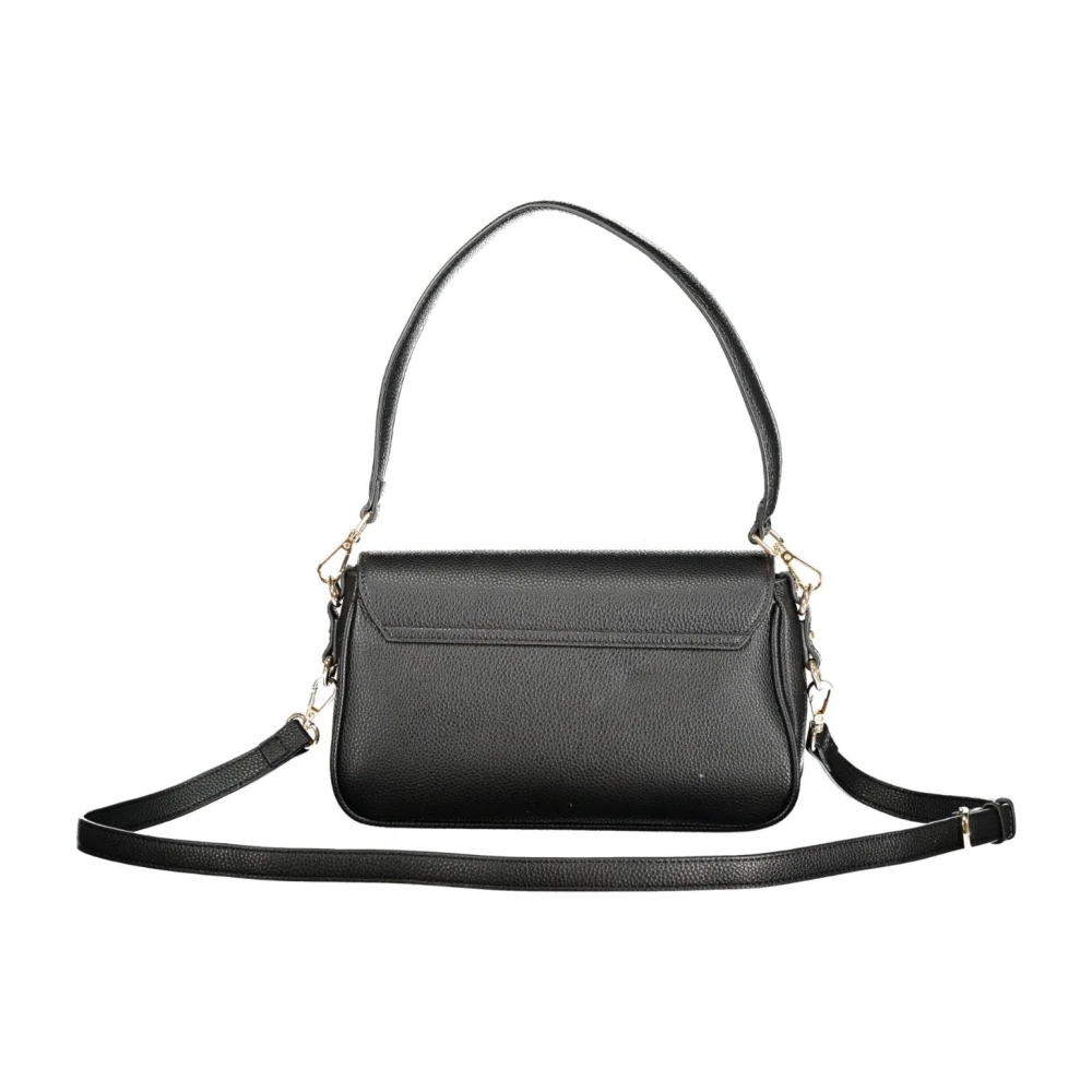 Valentino by Mario Valentino Zwarte schoudertas met afneembare bandjes Black Dames