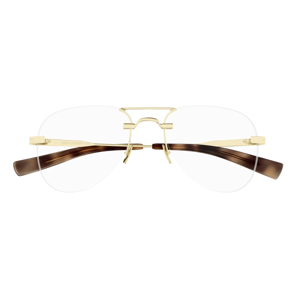 Saint Laurent Fashion bril Gray Unisex