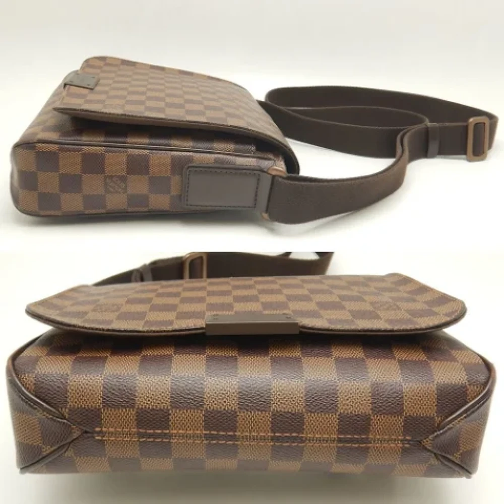 Louis Vuitton Vintage Pre-owned Canvas shoulder-bags Brown Dames