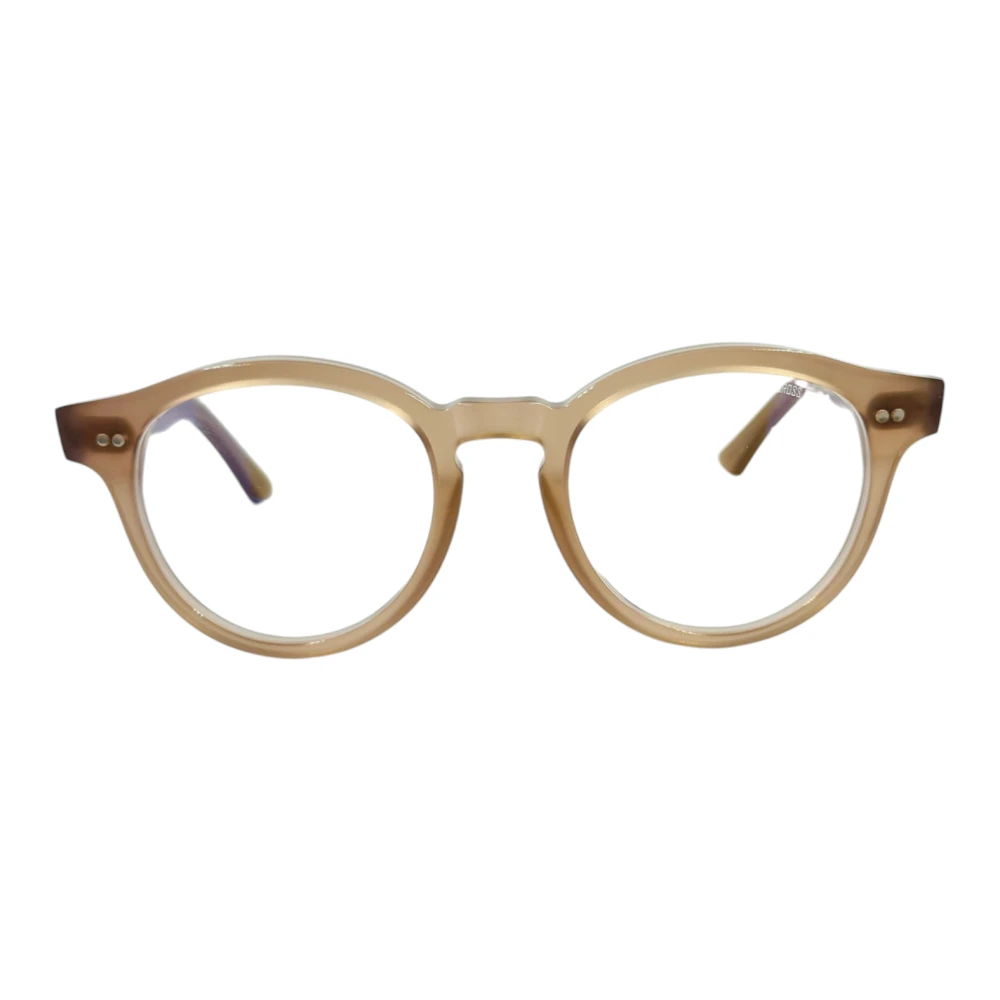 Cutler And Gross Ronde Vintage Stijl Zonnebril Beige Unisex