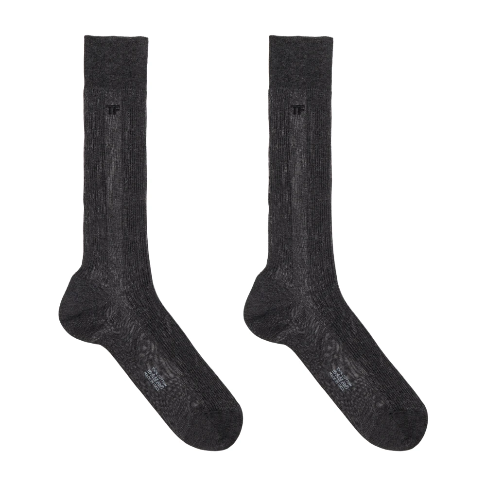 Tom Ford Sokken met logo Gray Heren