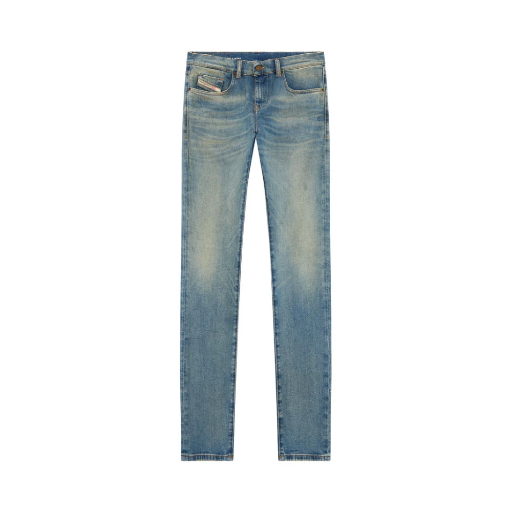 Diesel Men's Blue Classic Denim Jeans For Everyday Wear