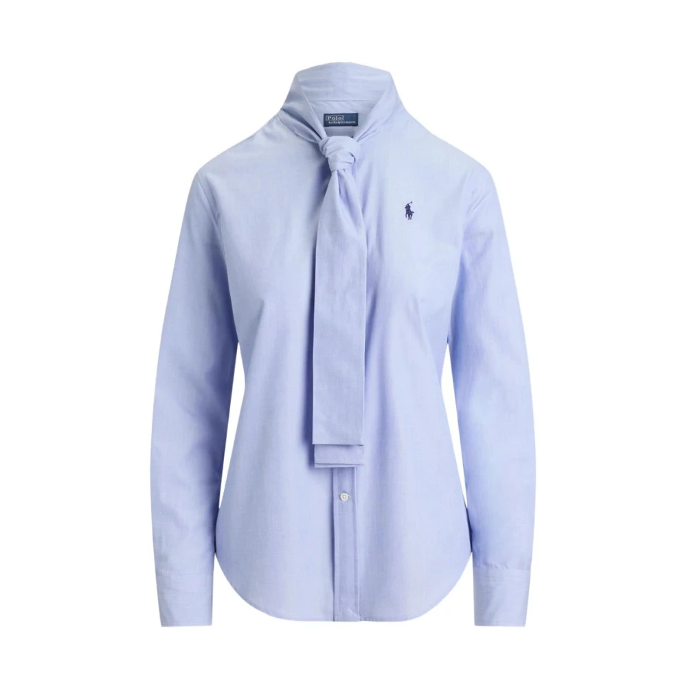 Polo Ralph Lauren Donna Blu Camicette Xs, New,