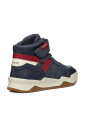 bottes-enfants-bleu-rouge