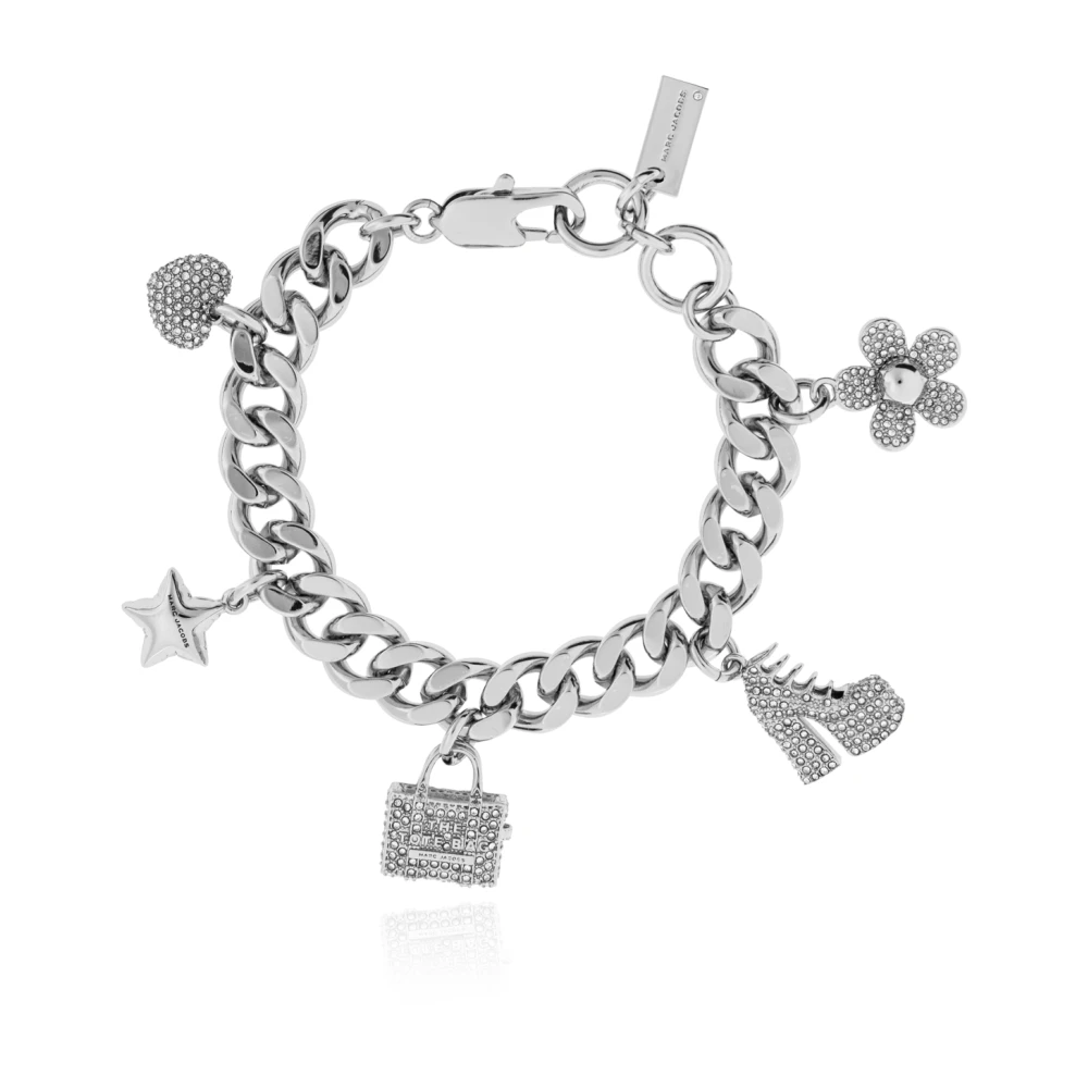 Marc Jacobs Women's Gray Bracelet With Charms