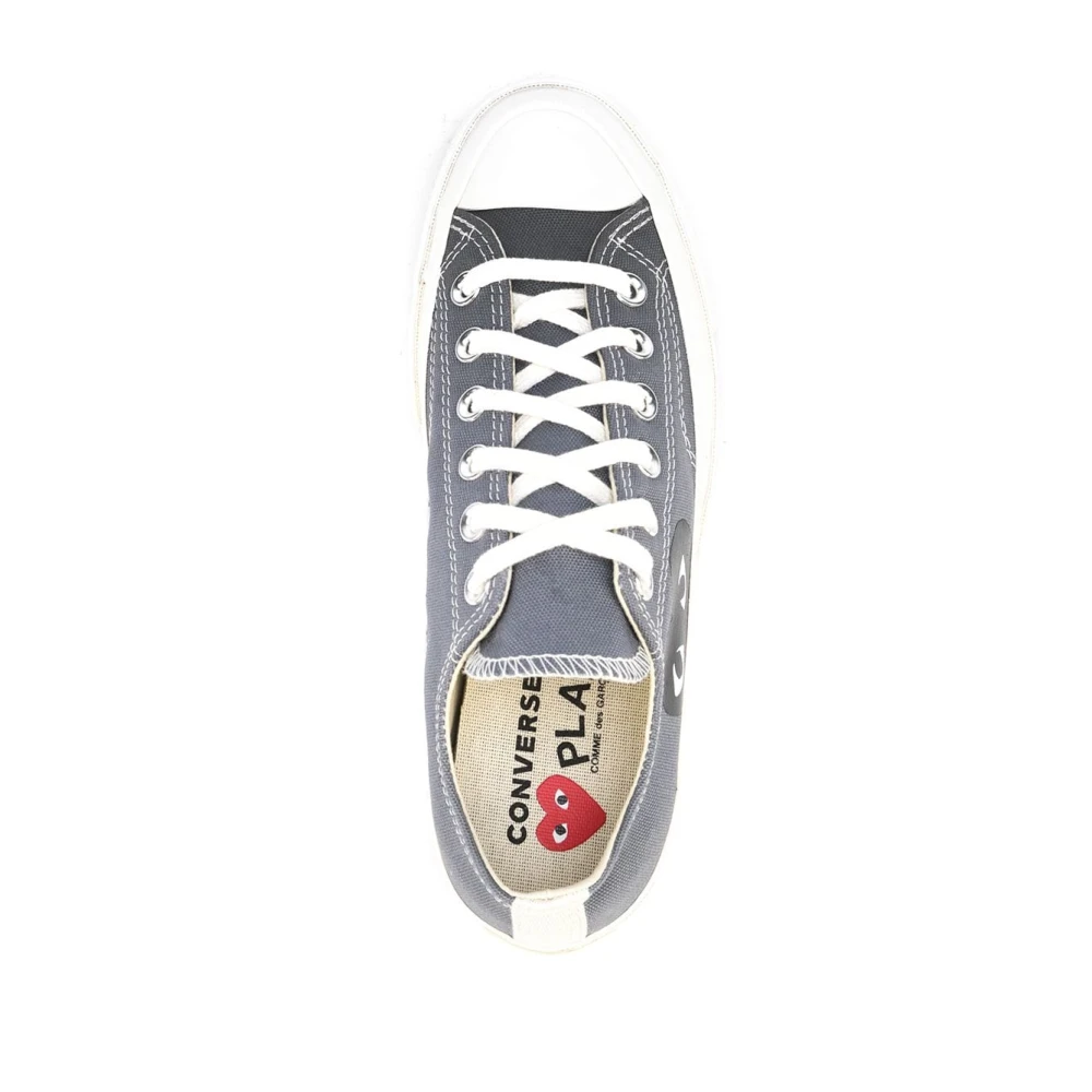 Comme des Garçons Play Grijze Sneakers Gray Dames