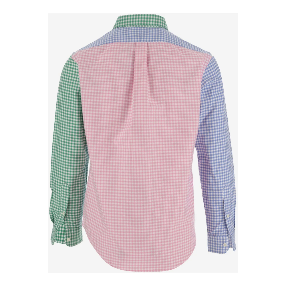 Polo Ralph Lauren Katoenen Button-Down Shirt Geruit Ontwerp Multicolor Heren