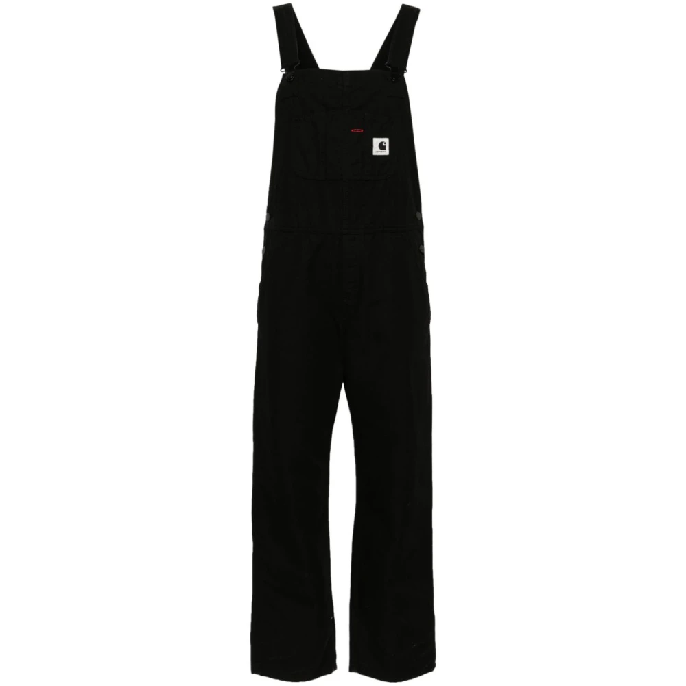 Carhartt Wip Straight Overall Jumpsuit Black, Dam