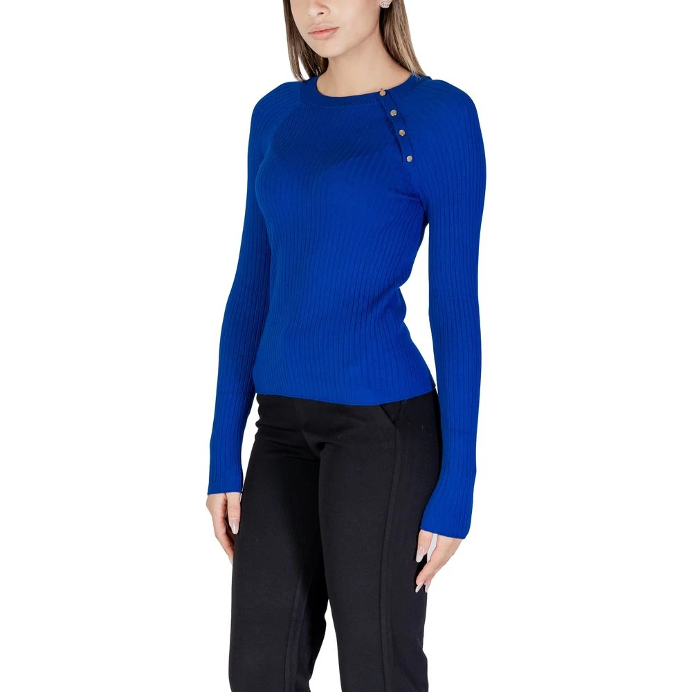 Only Blauwe Viscose Tops & T-Shirt Collectie Blue Dames