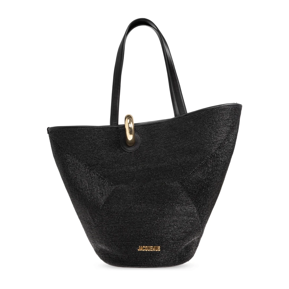 Jacquemus Donna Nero - Le Bambola Shopper Bag - Bags - One Size