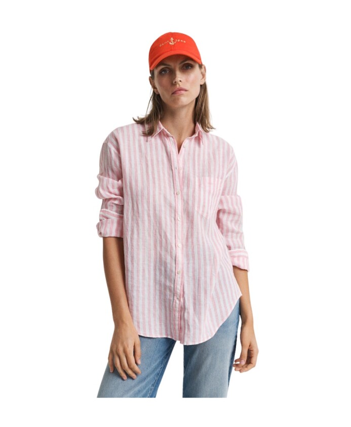 striped-linen-shirt-geranium-pink