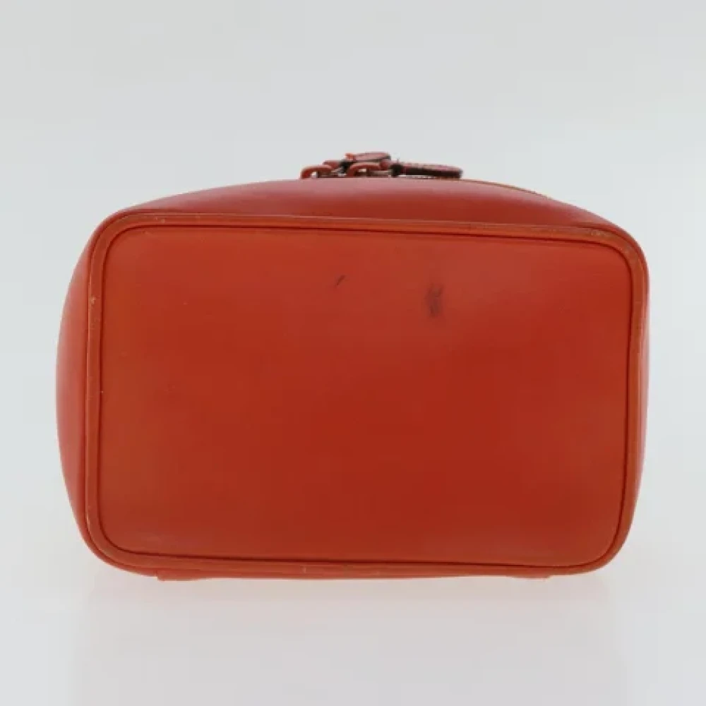 Gucci Vintage Pre-owned Leather gucci-bags Orange Dames