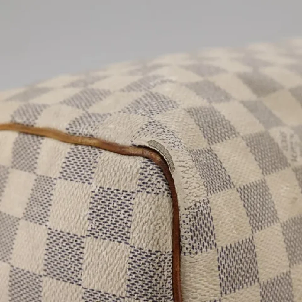 Louis Vuitton Vintage Pre-owned Canvas handbags White Dames