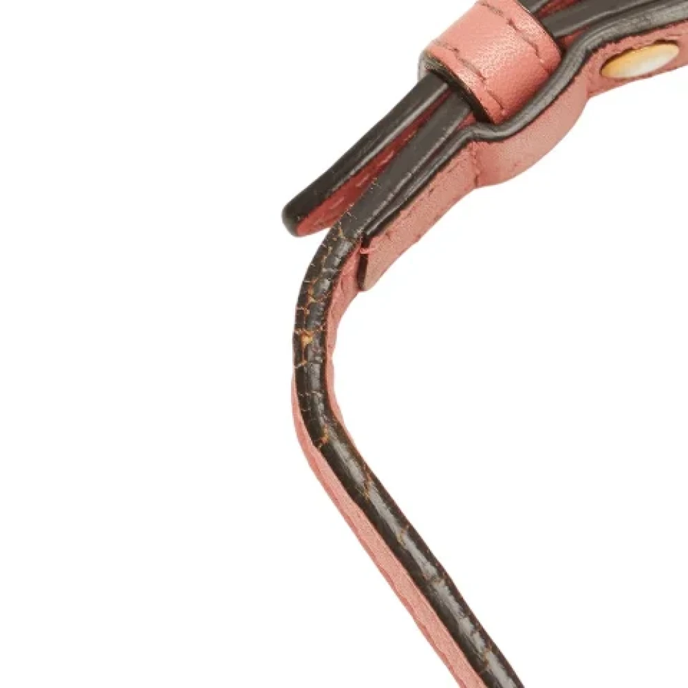 Gucci Vintage Pre-owned Leather crossbody-bags Pink Dames