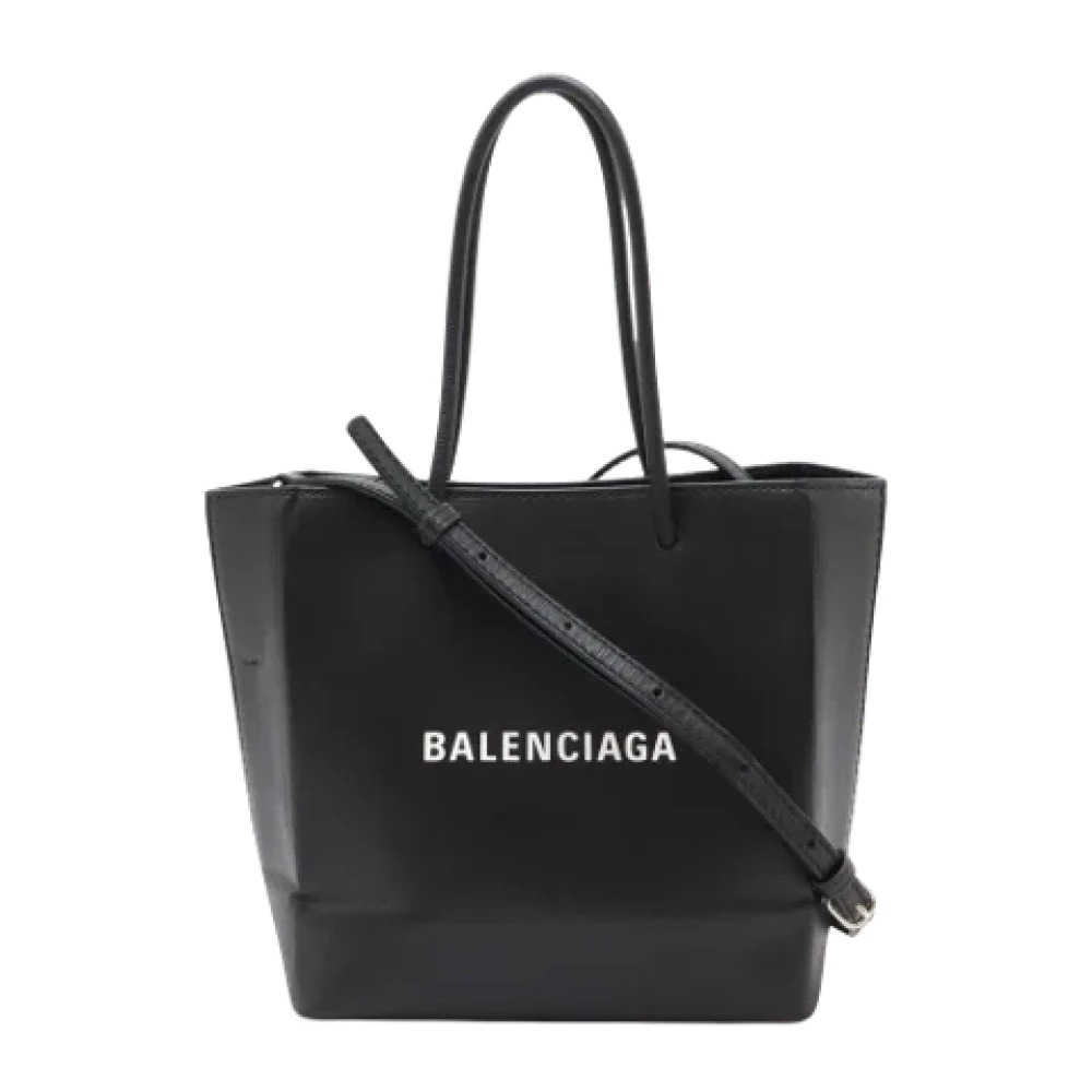 Balenciaga Vintage Pre-owned Leather balenciaga-bags Black Dames