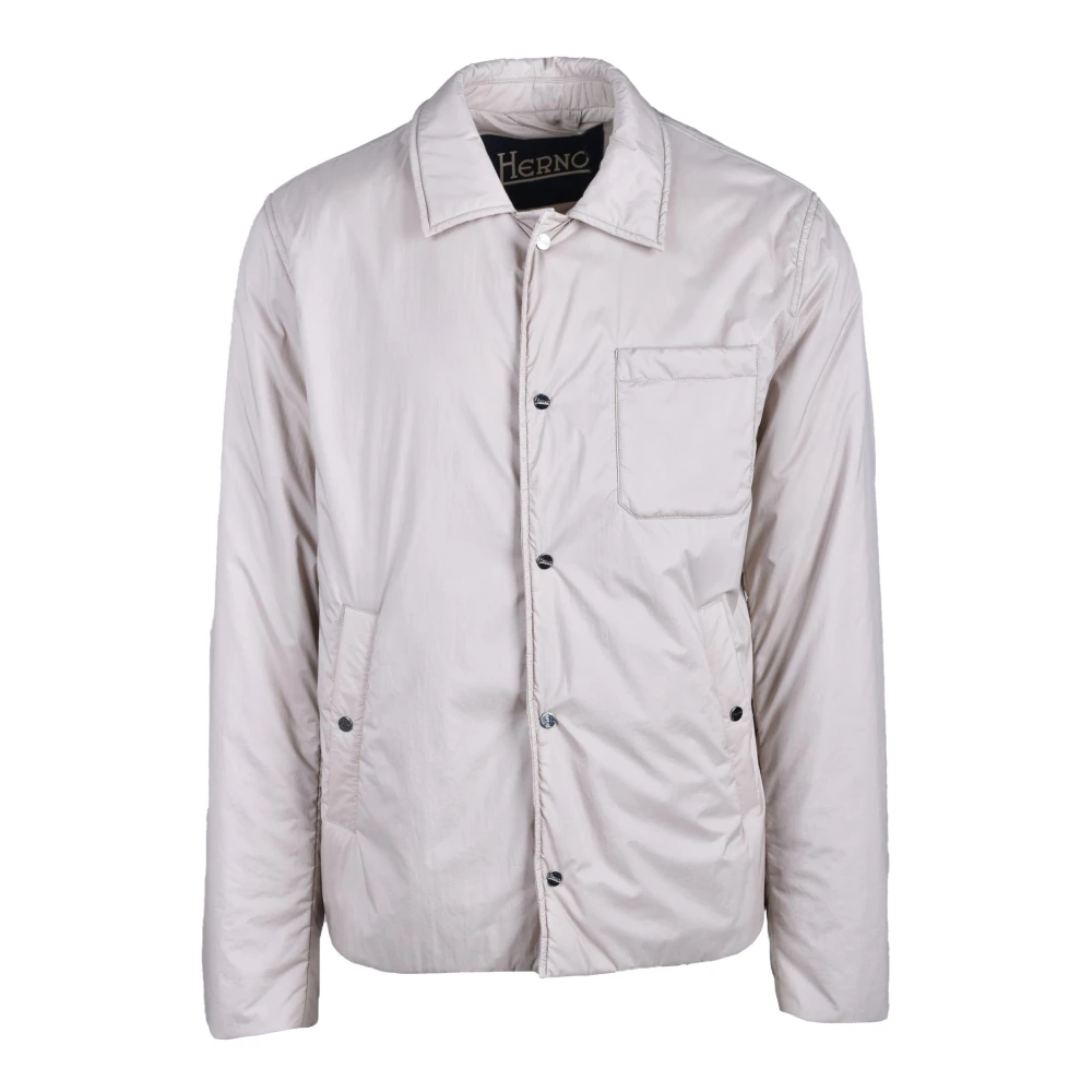 Herno Capospalla Beige Heren