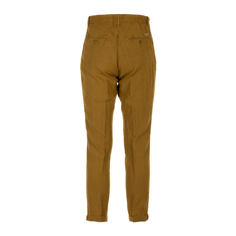 40Weft Chino Broek Green Heren
