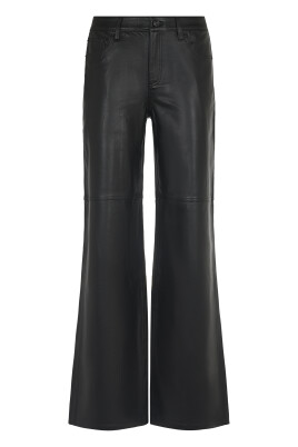 pantalon-en-cuir-noir-decontracte