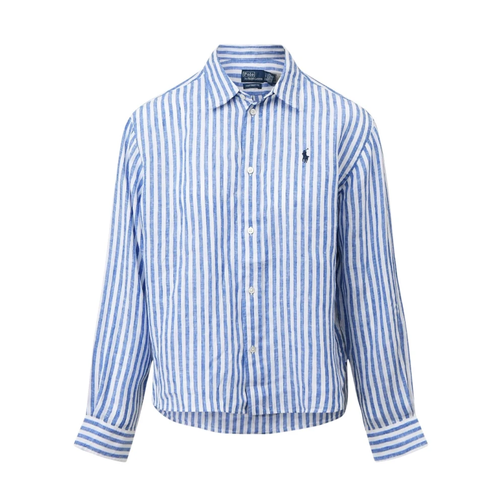 Polo Ralph Lauren Men's Multicolor Striped Linen Shirt