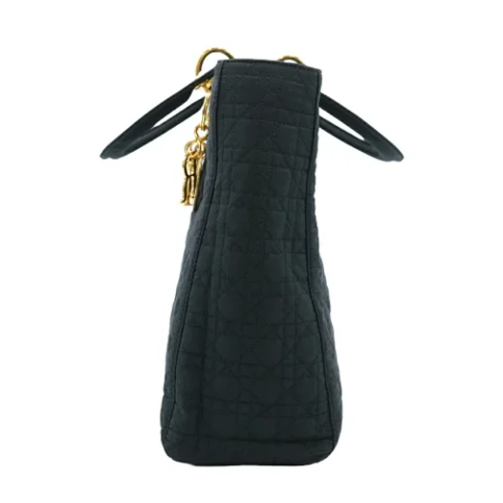 Dior Vintage Pre-owned Fabric dior-bags Black Dames