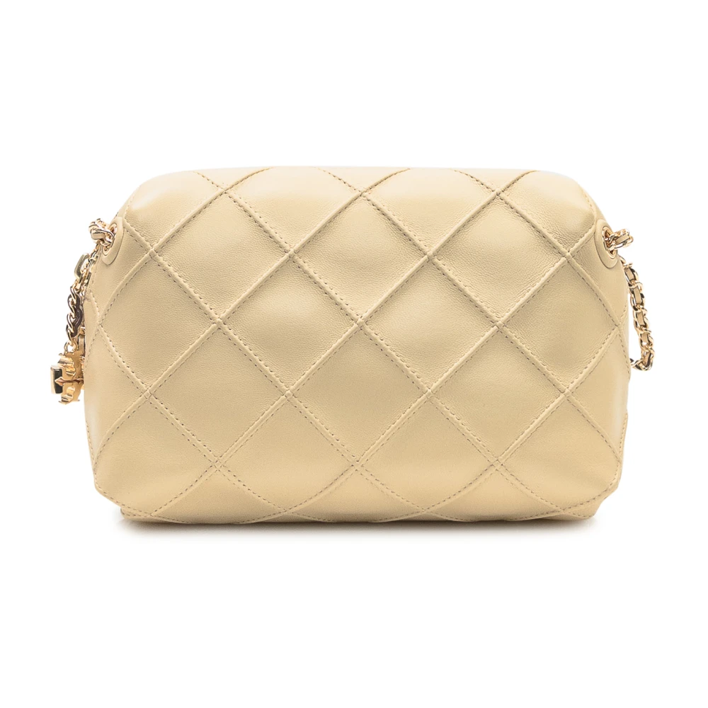Tory Burch Donna Beige - Fleming Small Shoulder Bag - Bags - One Size - Immagine 5