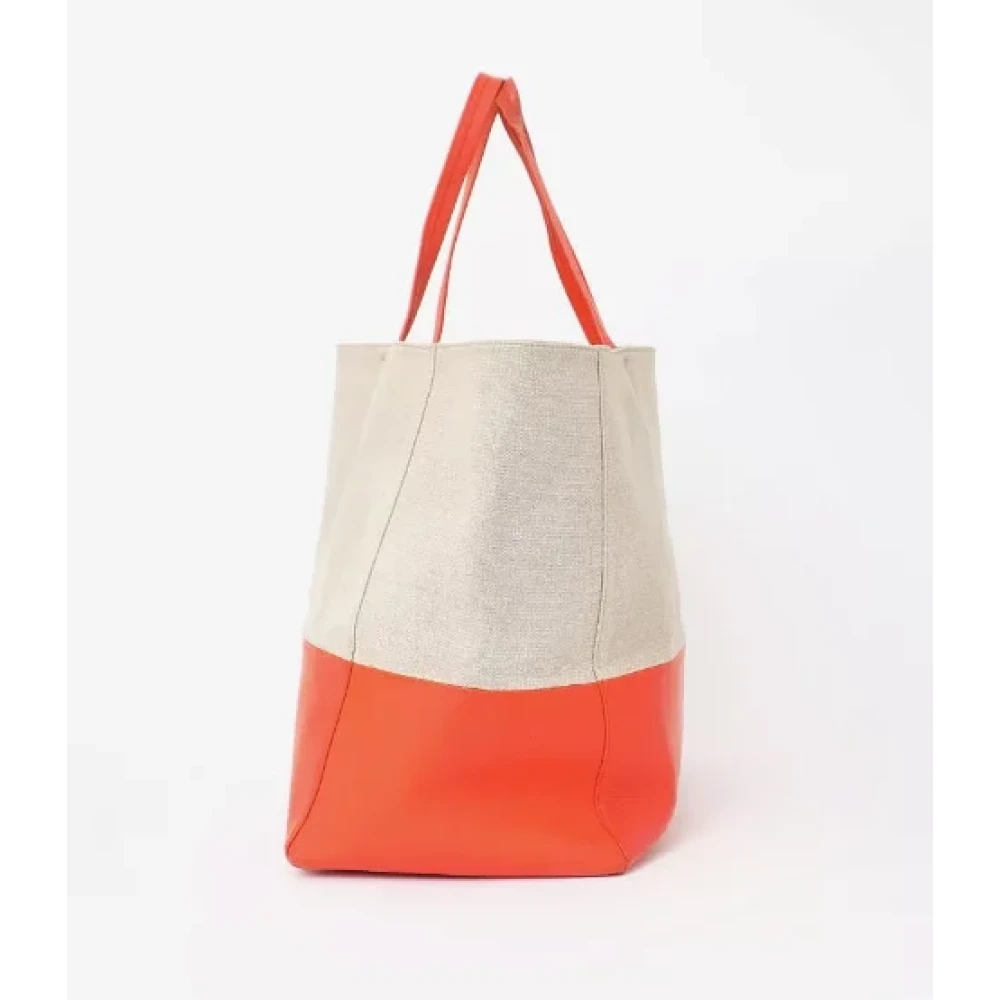 Celine Vintage Pre-owned Leather celine-bags Orange Dames