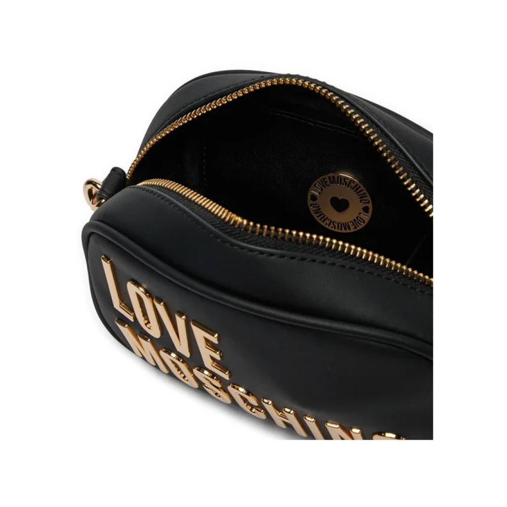 Love Moschino Stijlvolle Schoudertas Groot Black Dames