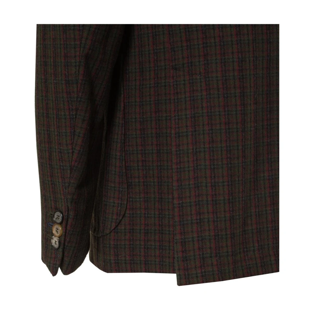 Harmont & Blaine Casual Bruin Geruit Jasje Brown Heren
