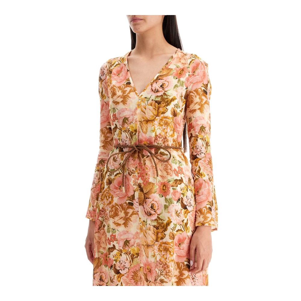 Zimmermann Elegante Bloemenjurk voor Vrouwen Multicolor Dames