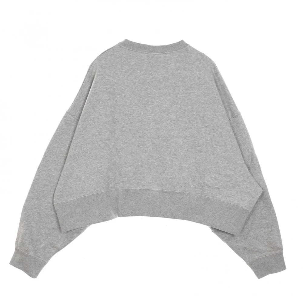 Nike Kort Crew Neck Sweatshirt Gray Dames