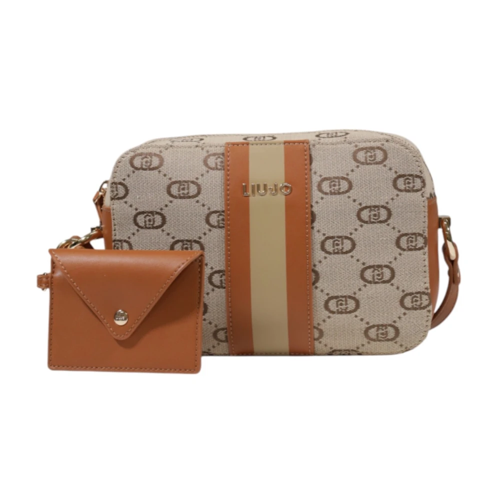 Liu Jo Stijlvolle ritstas met zakken Beige Dames