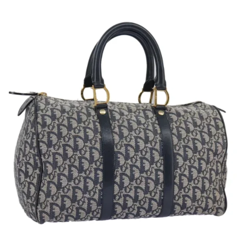 Dior Vintage Pre-owned Canvas dior-bags Blue Dames