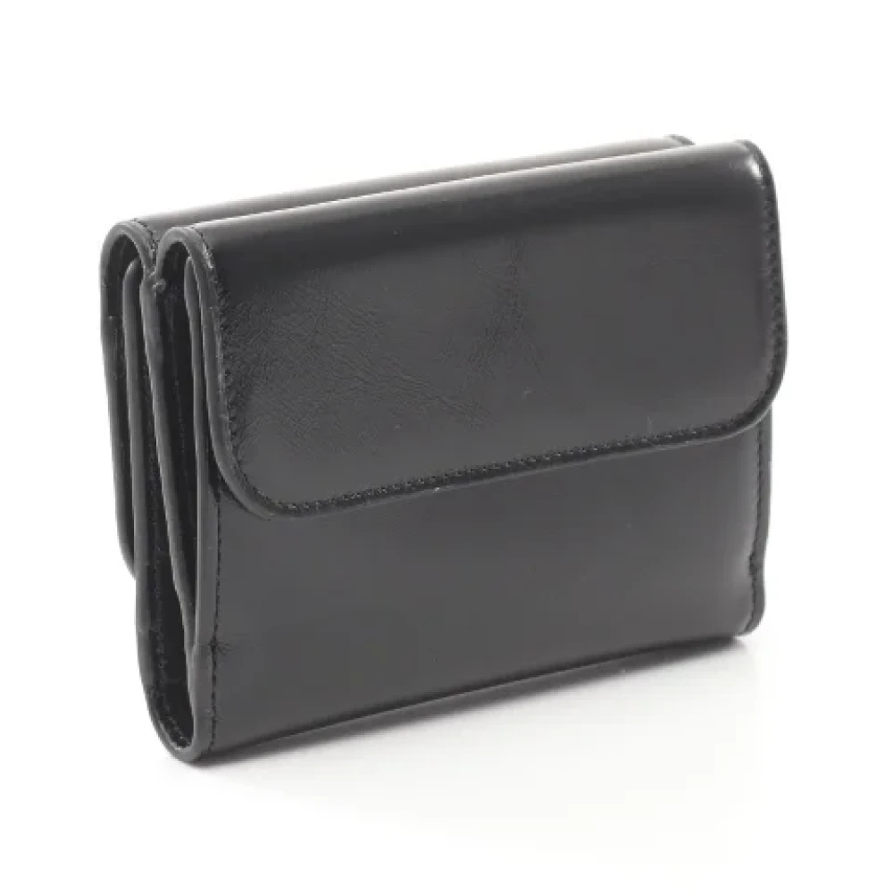 Chloé Pre-owned Leather wallets Black Dames