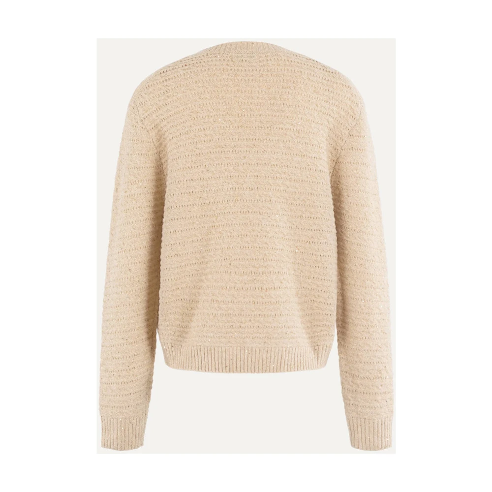 Anna Van Toor Stijlvolle Pullover Sweater Yellow Dames