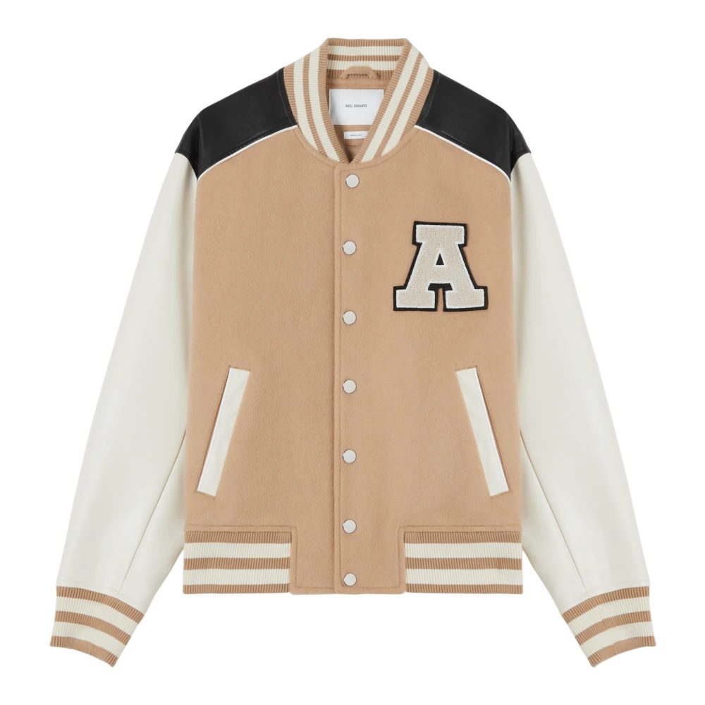 Axel Arigato Ivy Varsity Jacka Beige, Herr