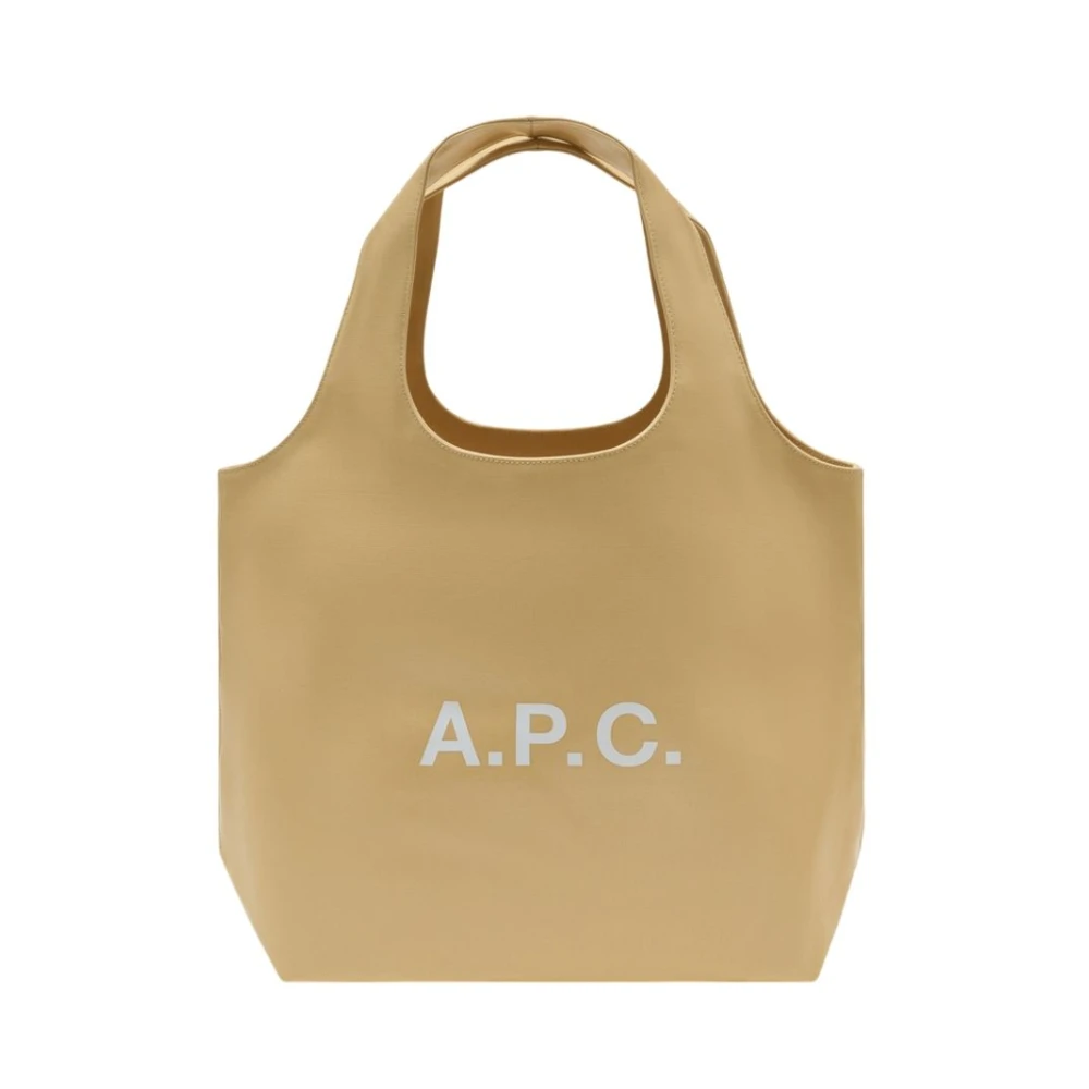 A.p.c. Unisex Beige Shopping Bags, One Size, Ninon Shopper Bag