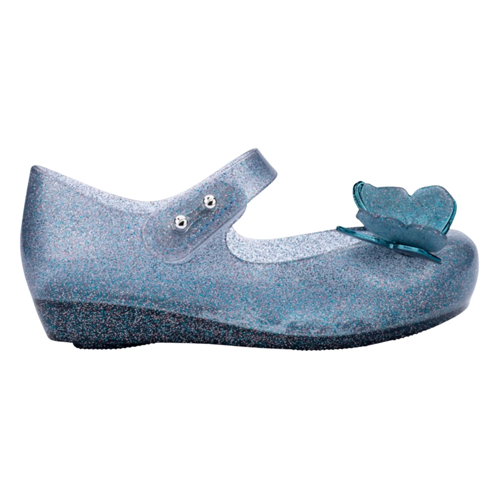 Melissa Girls Blue Ultra Fly Iii Ballerina - Kids Ballerina Shoes - 30 Eu - Kids