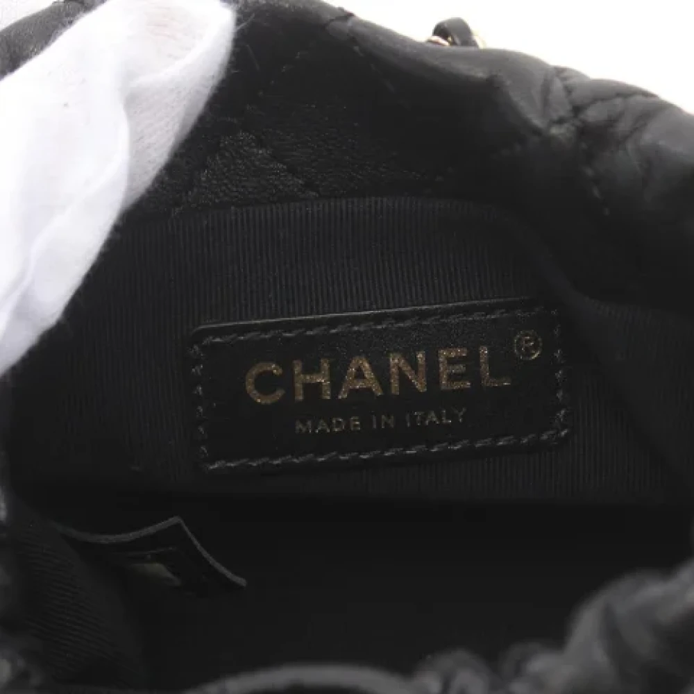 Chanel Vintage Pre-owned Fabric chanel-bags Black Dames