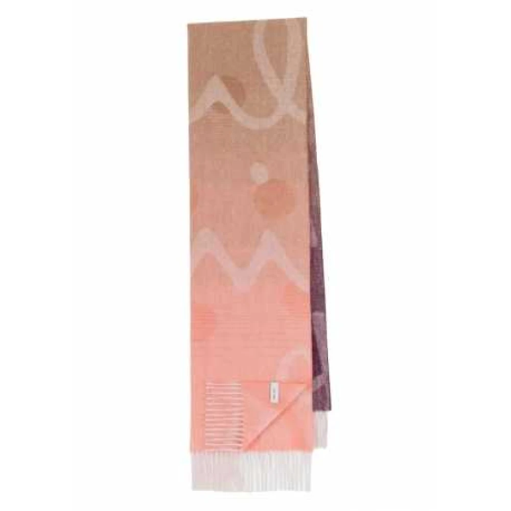Paul Smith Gradient Rose Sjaal Unisex Multicolor Dames