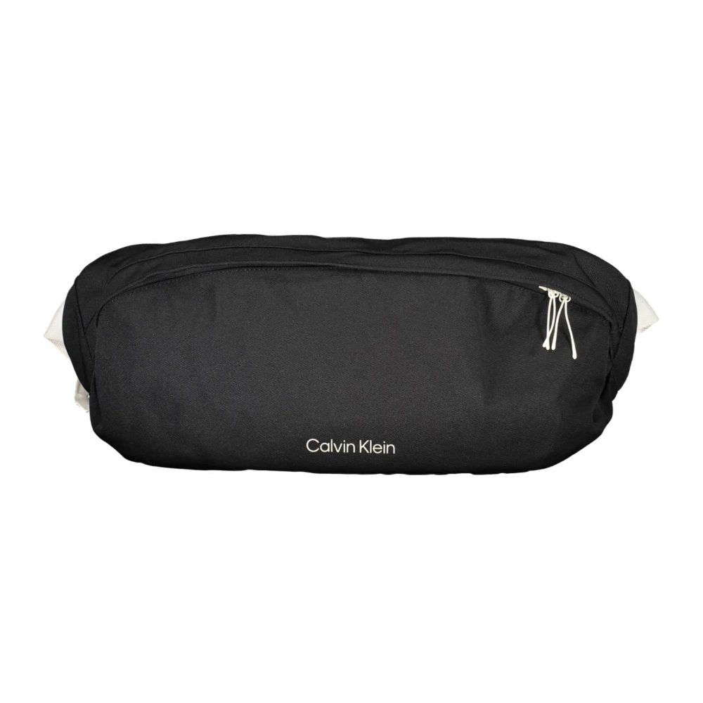 Calvin Klein Men's Black Waist Bag With Laptop Compartt - Bum Bags - One Size- Bags