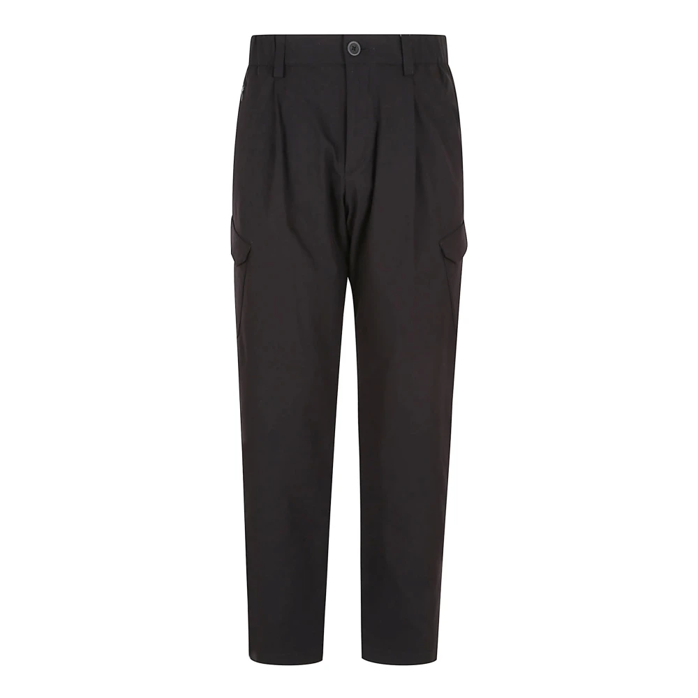Herno Men's Black Slim-Fit Trousers, 2XL, Stylish Trousers For And Wo