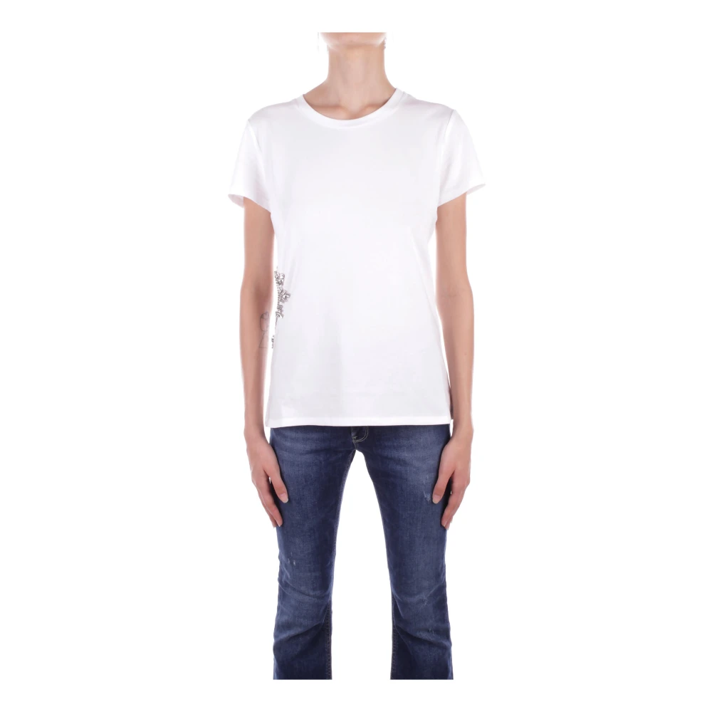 Liu Jo Witte T-shirts en Polos Collectie 1 White Dames