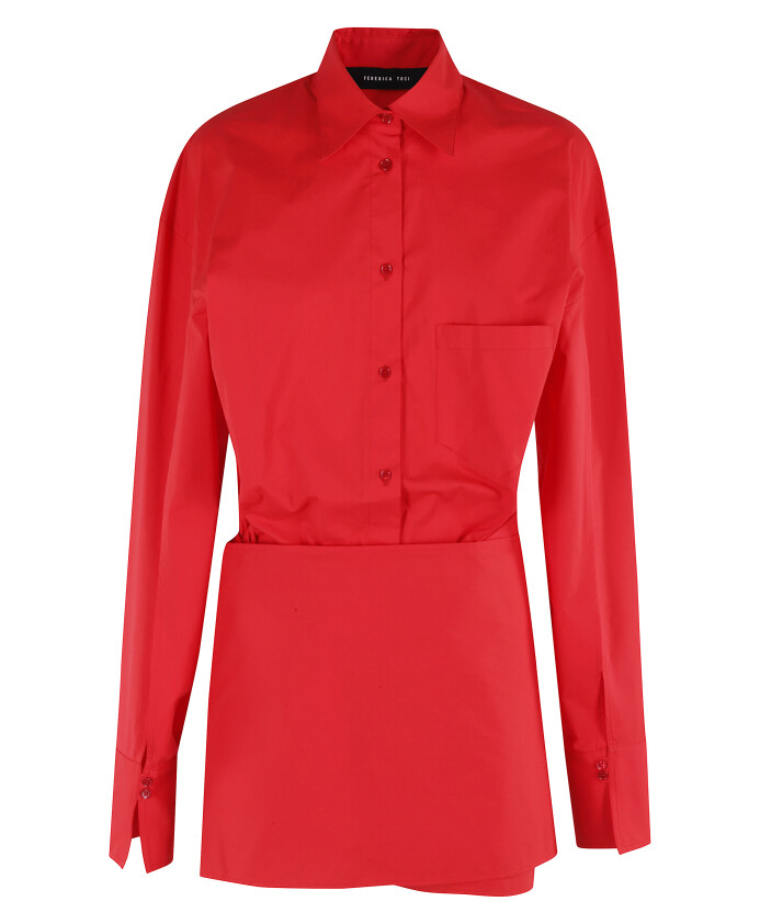 robe-mini-pareo-en-coton-rouge