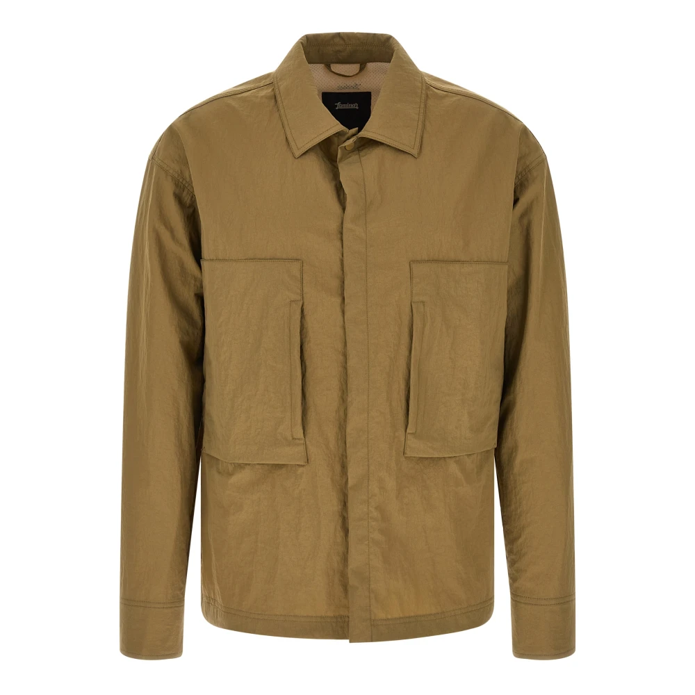 Laminar Men's Green Light Jackets, M, Nylon Shacket