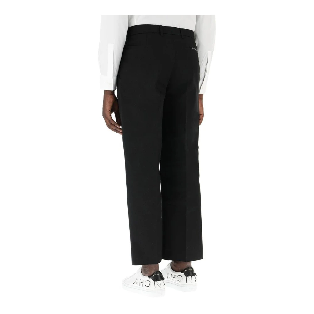 Givenchy Geknipte broek met twee zakken Black Heren