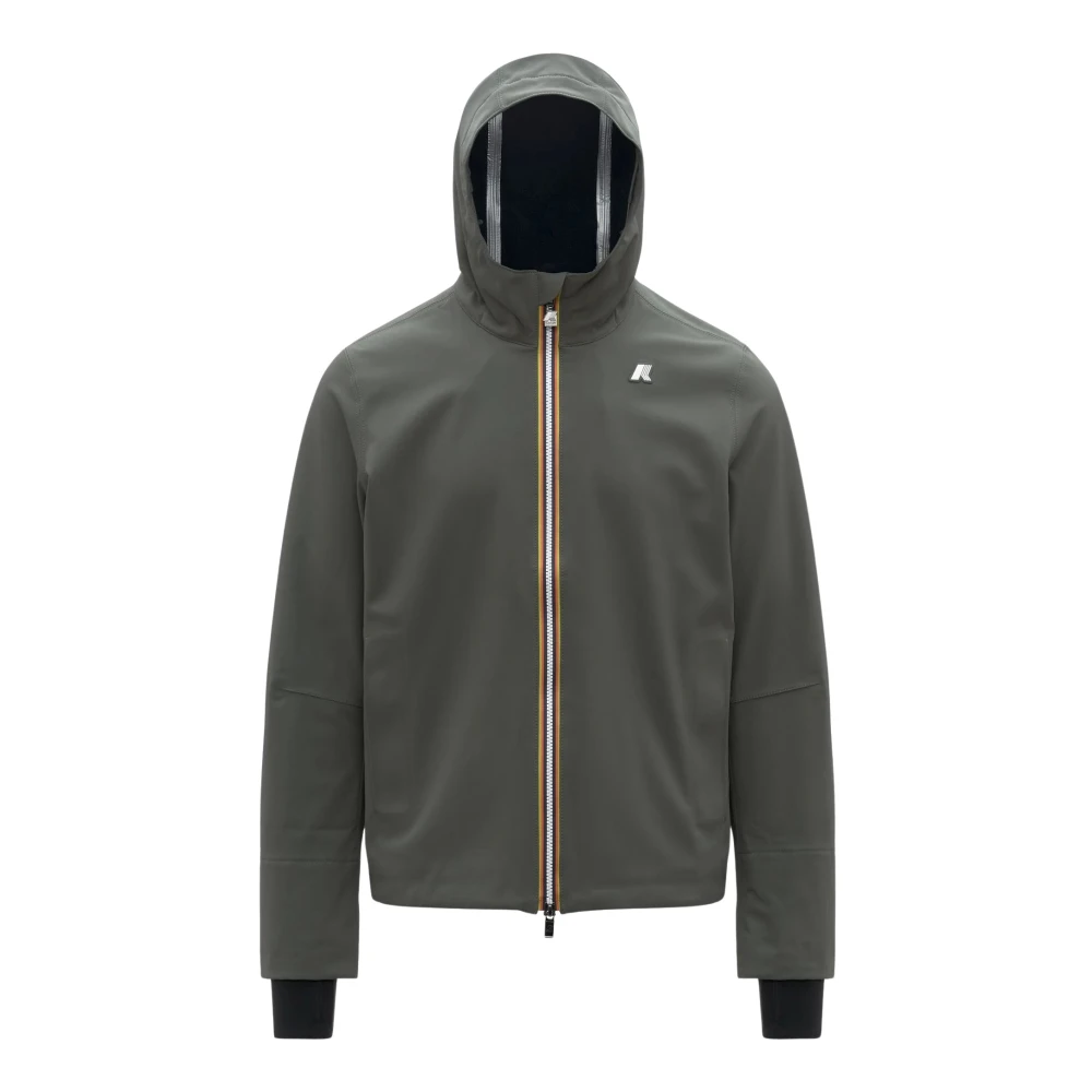 K-Way Uomo Verde Giacche, S, New,