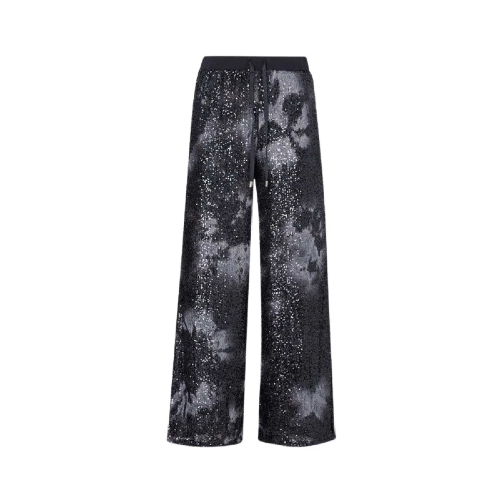 Liu Jo Kvinno Multicolor Byxor Dam, M, Wide Byxor