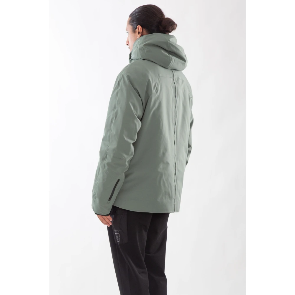 Krakatau Waterdichte korte jas in Jade Green Heren